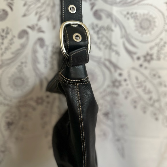 Coach Vintage Bleecker Tattersall Vachetta Duffle Bucket crossbody - Picture 5 of 13